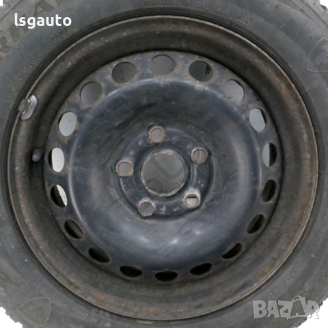 Стоманени джанти 5x112 с гуми R15 Volkswagen Touran I 2003-2010 ID: 157226, снимка 2 - Гуми и джанти - 53176300