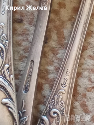 Посребрени прибори  лъжици и черпак  26318, снимка 13 - Прибори за хранене, готвене и сервиране - 52127499