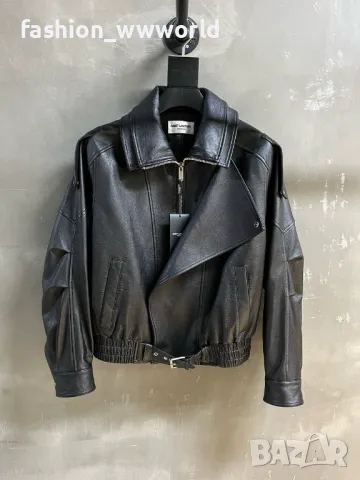 дамско кожено яке SAINT LAURENT-реплика, снимка 2 - Якета - 46861797