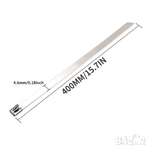 Метални скоби за термолента кабели тръби 50 броя, снимка 5 - Аксесоари и консумативи - 51752210