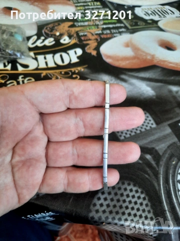  Сребърна дамска гривна, снимка 2 - Гривни - 54177838