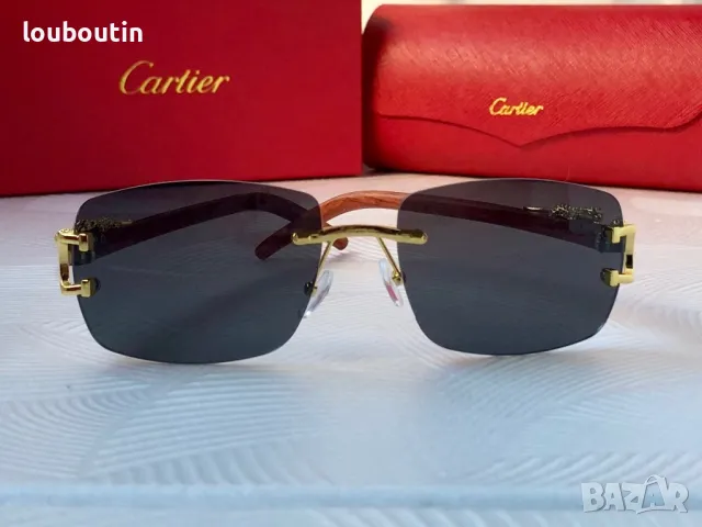 Cartier 2024 мъжки слънчеви очила, снимка 9 - Слънчеви и диоптрични очила - 48018486