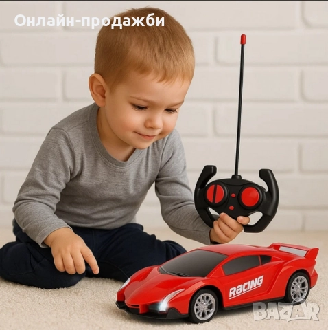 Състезателна кола с дистанционно управление Racing car 1:16, снимка 3 - Коли, камиони, мотори, писти - 52476776