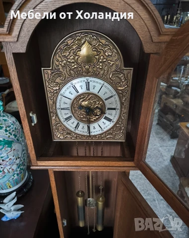 Белгийски паркетен часовник, снимка 5 - Антикварни и старинни предмети - 51063572