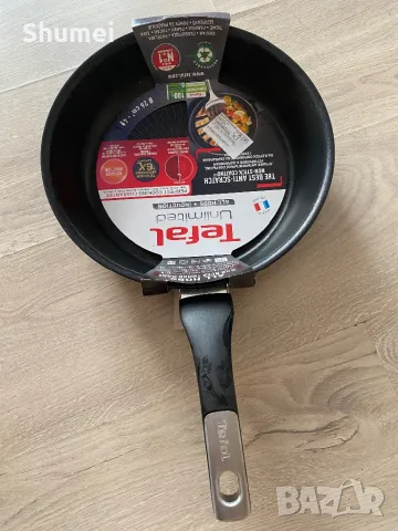 ТИГАН TEFAL G2550572 UNLIMITED ТИГАН 26СМ, снимка 3 - Съдове за готвене - 47536255