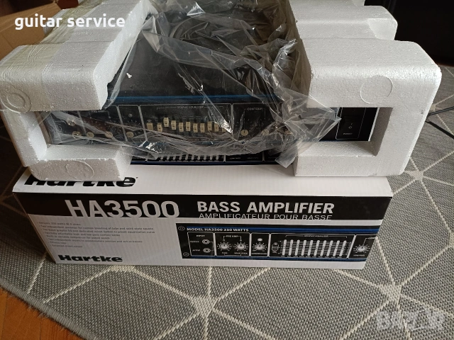 Hartke HA 3500 бас глава, снимка 2 - Китари - 54029228