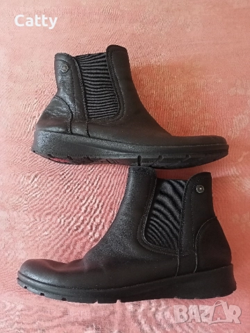 Дамски черни боти , снимка 2 - Дамски боти - 52511768