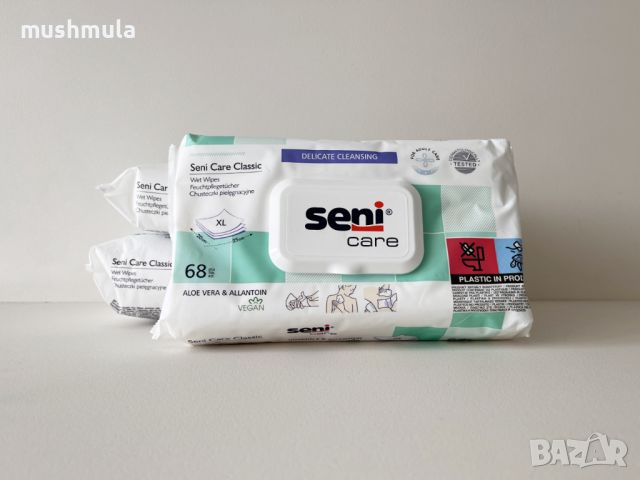 Нови мокри кърпи Seni Care, снимка 1 - Други - 46749796