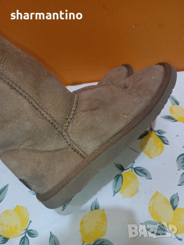 UGG Leather N 37 - 6 €, снимка 5 - Дамски боти - 53446003
