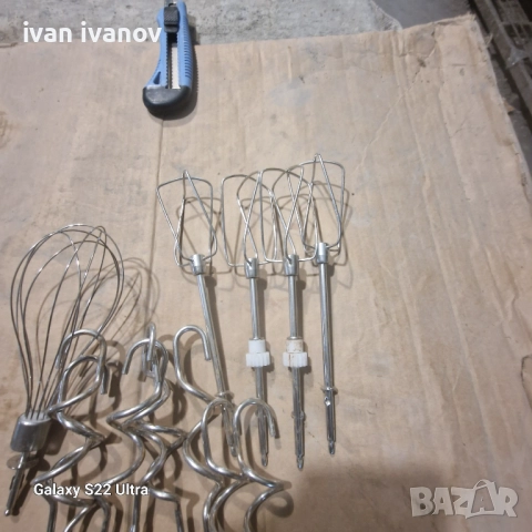 За миксер Накраиници , снимка 3 - Миксери - 51891785