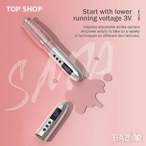 Нова Професионална татуираща машина LOLA AIR Pro с аксесоари за татуировки, снимка 4 - Тримери - 49658075