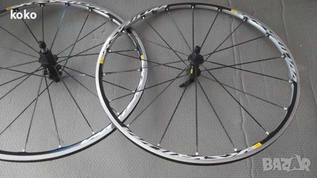 Капли mavic ksyrium elite 622x15c, снимка 2 - Части за велосипеди - 46321603