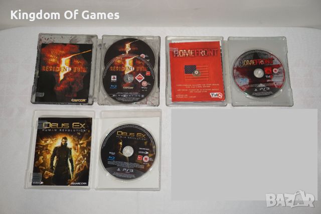 Игри за PS3 Resident Evil 5 Steelbook/Homefront Steelbook/Batman/Deus Ex/Dark Void/WWE, снимка 10 - Игри за PlayStation - 44040663