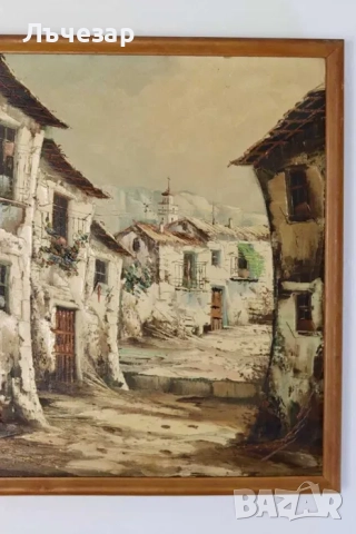 Стари картини от автор с подпис, снимка 7 - Картини - 52379310