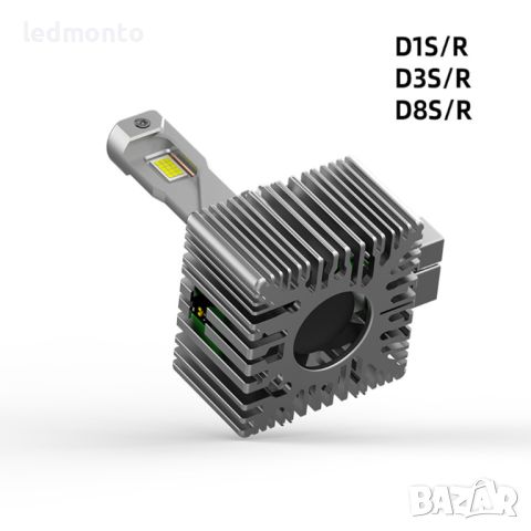 LED Крушки за Фарове D1S D3S D2S Honda, Toyota, Audi, снимка 3 - Части - 45717342