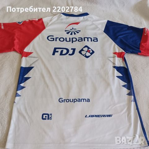 Тениска колоездене Лото Содал,Lotto Soudal,Groupama FDJ,Групама, снимка 17 - Аксесоари за велосипеди - 32581381