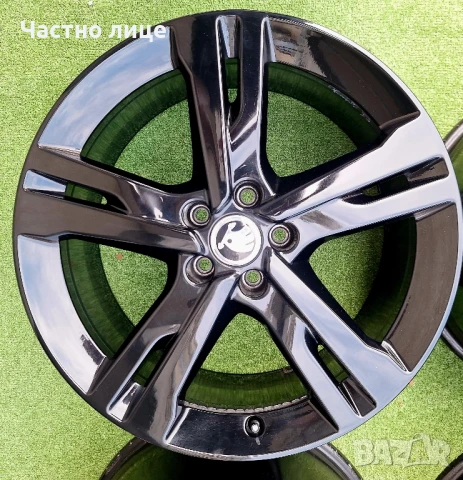 Продавам 4бр 19-ки за Шкода Супърб, Кодиак,Еняк,Карок, снимка 5 - Гуми и джанти - 50580758