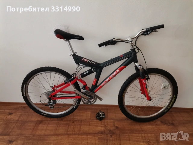 Велосипед Univega- full suspesion -/full Shimano Deore LX