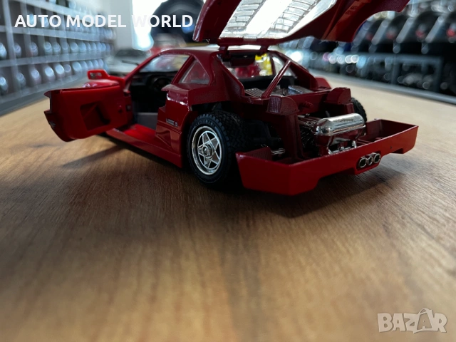 Метална колекционерска количка модел FERRARI F40 EVOLUZIONE 1:24 38.92 лв. / 19.90 €, снимка 7 - Колекции - 53699675