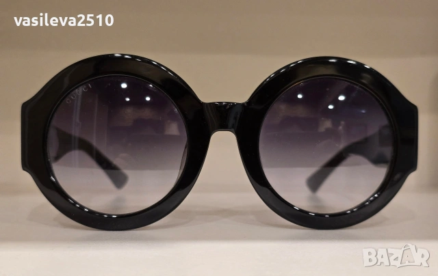 Gucci оригинални кръгли дамски слънчеви очила , снимка 4 - Слънчеви и диоптрични очила - 53892530