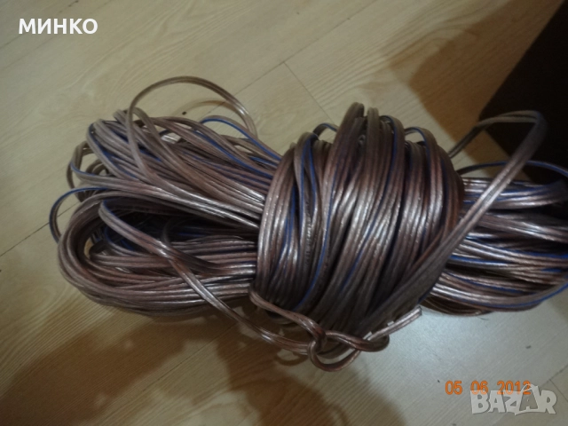 Кабел за колони OKSI Speaker Cable - 2 x 2.5mm², снимка 4 - Тонколони - 52872596
