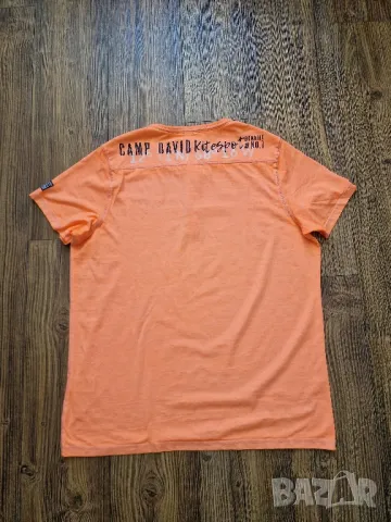 Страхотна мъжка тениска CAMP DAVID размер XL , снимка 5 - Тениски - 50093936
