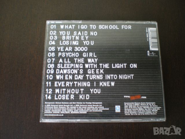 Busted ‎– Busted 2002 CD, Album, Enhanced, снимка 3 - CD дискове - 45485975