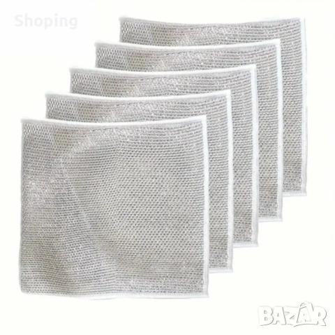 50 броя кухненски почистващи кърпи от стоманена вълна "Сребърна тел", снимка 2 - Други - 53527206