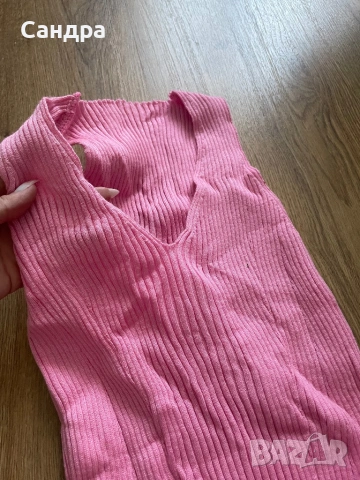 Дълга рокля/ плетиво, снимка 2 - Рокли - 54251257