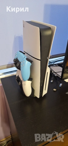 Вертикална стойка за PS5 Slim с Охлаждане и USB Хъб (Cooling Stand), снимка 2 - Аксесоари - 53225712