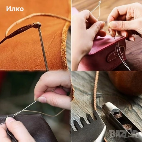Комплект восъчни конци за кожа 0.8мм, снимка 4 - Други - 53465514