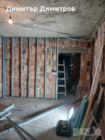 Монтаж на гипсокартон,шпакловка,боядисване., снимка 13 - Ремонти на апартаменти - 52931702