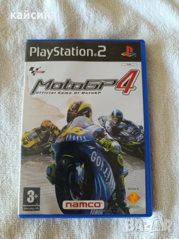 Игра за PlayStation 2 MotoGp 4