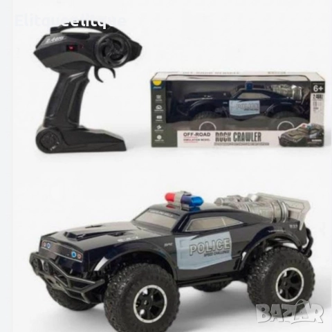 Офроуд полицейски джип ROCK CRAWLER, снимка 3 - Коли, камиони, мотори, писти - 52217707