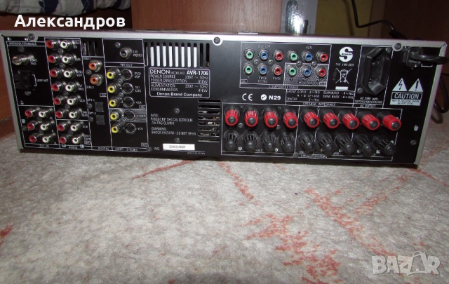 Denon AVR-1906, снимка 6 - Ресийвъри, усилватели, смесителни пултове - 53496301