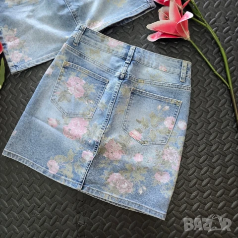 пола деним , снимка 2 - Поли - 51146793