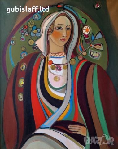 Картина "Биляна", худ. Христо Тодоров (1935-2015), снимка 2 - Картини - 46417594