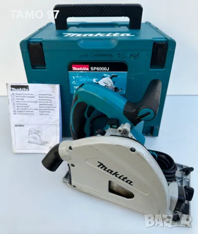 Makita SP6000 - Потапящ циркуляр 1300W перфектен!, снимка 1