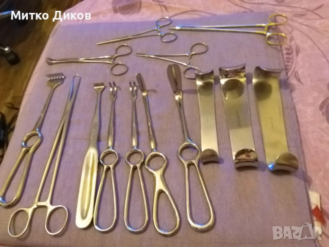 Зъболекарски и други метални маркови инструменти