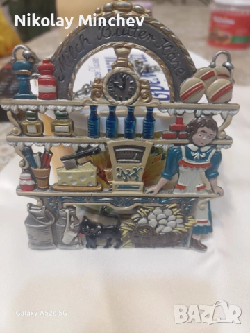 5 броя релефни калаени картини, снимка 4 - Антикварни и старинни предмети - 53784429