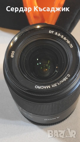 SONY a-200 с обектив Minolta 28/2,8, снимка 6 - Фотоапарати - 47476206