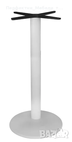 Бели стойки за маса,бял крак за маса,основа за маса бял цвят, снимка 3 - Обзавеждане за заведение - 49673502
