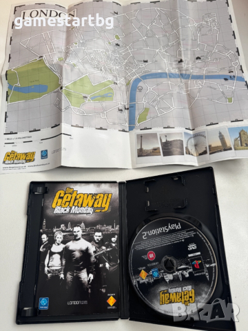 The Getaway за PS2, снимка 3 - Игри за PlayStation - 52850637