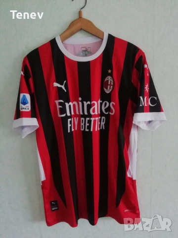 AC Milan Puma 125 години юбилейна нова тениска фланелка екип Милан 