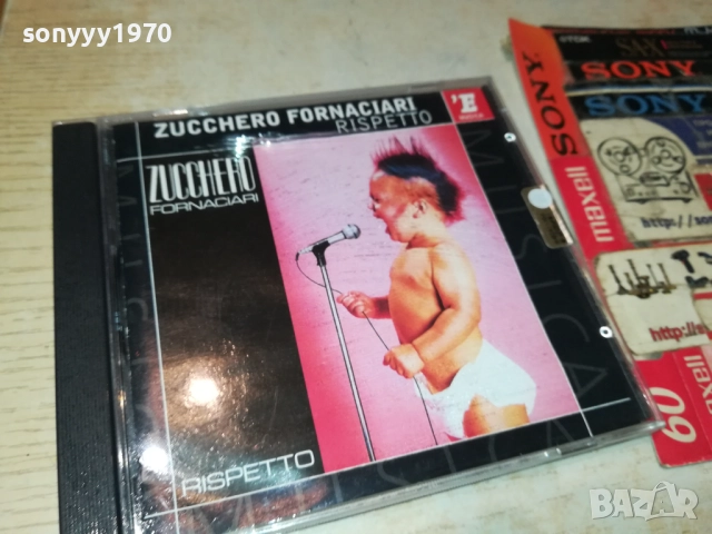 ZUCCHERO ORIGINAL CD-MADE IN ITALY 2309251059, снимка 3 - CD дискове - 51804784