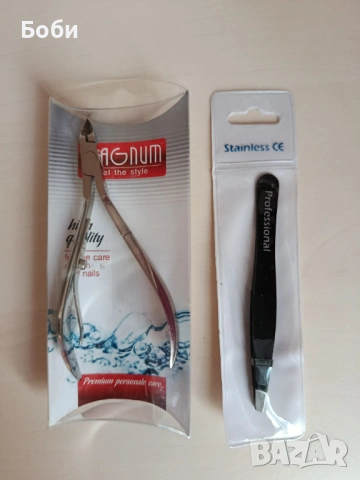 Пинсети,клещи и нокторезачка, снимка 4 - Продукти за маникюр - 53986758