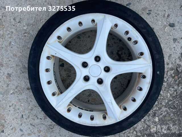 Джанти Bavaria Technik – KBA 47572 + 4 гуми 225/45 R18, снимка 5 - Гуми и джанти - 51390817