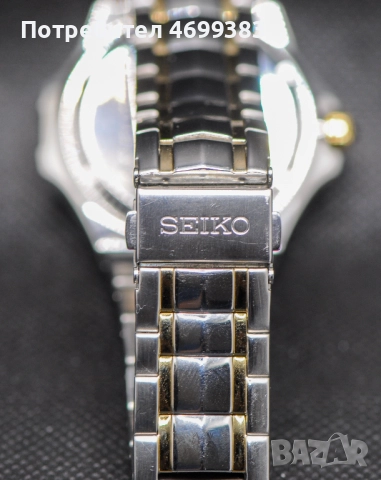 Мъжки японски часовник - Seiko Coutura Kinetic - Perpetual calendar, снимка 8 - Мъжки - 52974801