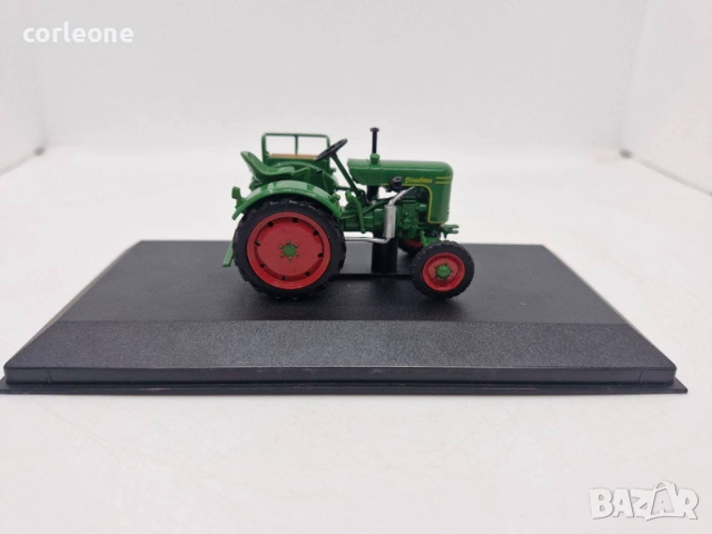 Fendt Dieselross F15 H6 трактор 1956 - мащаб 1:43 на Hachette моделът е нов в блистер, снимка 6 - Колекции - 53775024