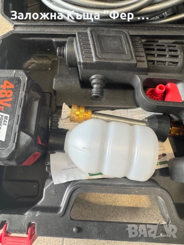 Водоструйка на батерия, снимка 4 - Градинска техника - 52304476